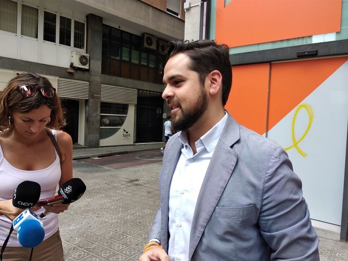 El secretari de Comunicació de Cs, Fernando de Páramo