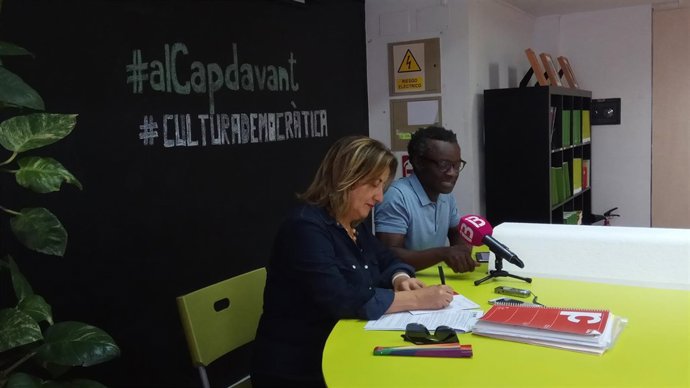 Balboa y Tur en rueda de prensa