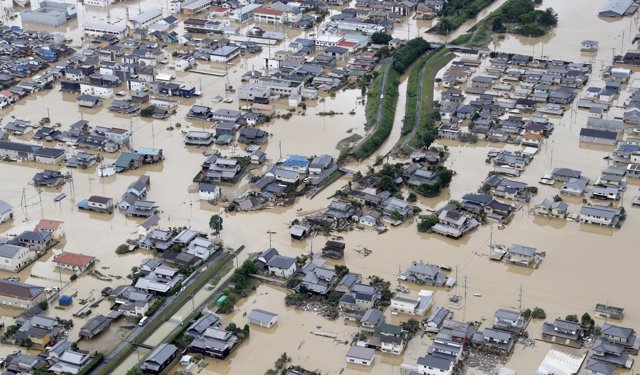 Lluvias torrenciales en Japón 2018