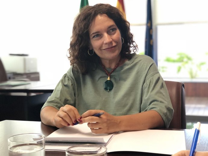 Lina Gálvez, en la entrevista con Europa Press.