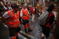 Cruz Roja atiende a 21 personas tras el segundo encierro de los Sanfermines