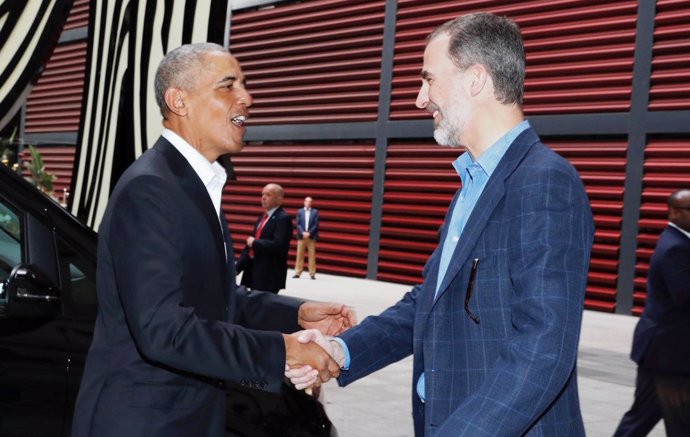 Barack obama y el rey felipe