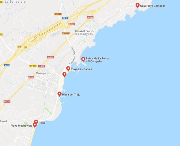 Playas de El Campello