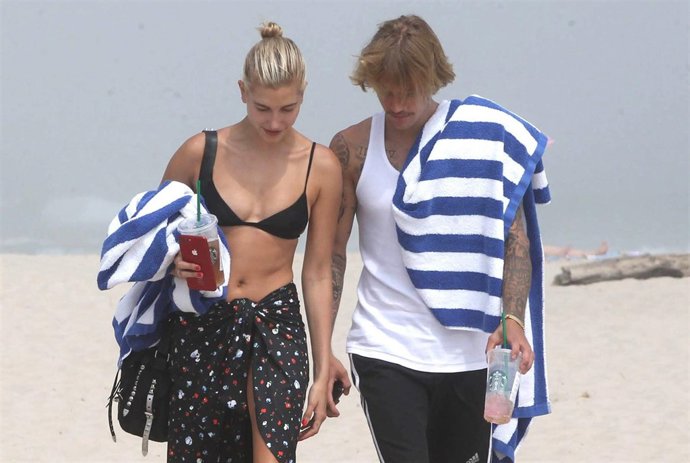 Justin Bieber y Hailey Baldwin 