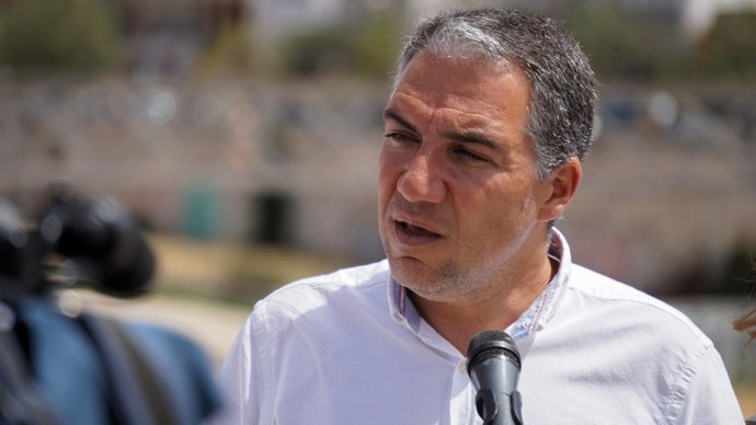 Elías Bendodo presidente del PP de Málag ay portavoz del PP andaluz