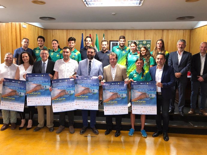 Presentación del Campeonato de España de Natación en Mairena del Aljarafe