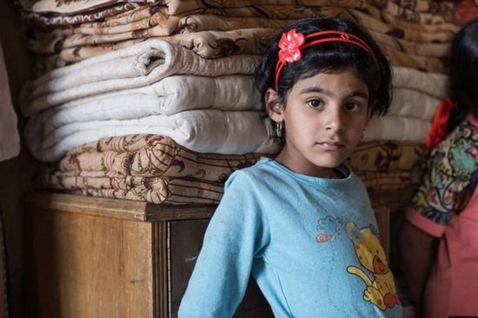 Aya, una niña de Mosul (Irak)
