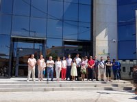 Minuto de silencio en Villalba para condenar el último asesinato de una mujer de 49 años