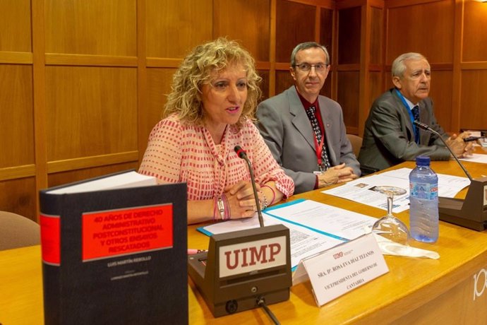 Eva Díaz Tezanos en la UIMP