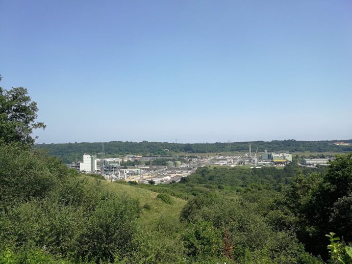 Vista del complejo Dupont. 