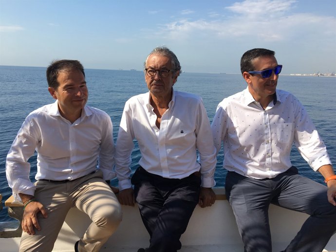 Carlos Sanlorenzo, Luis Conde i Jordi Freixas