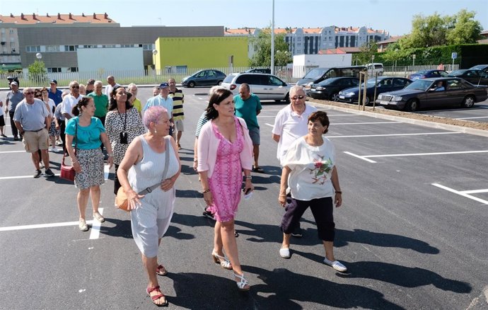 Apertura del aparcamiento en la Avenida del Deporte