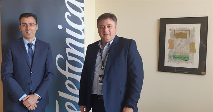 Joaquín Segovia (izquierda) acompañado de Jerónimo Vílchez.