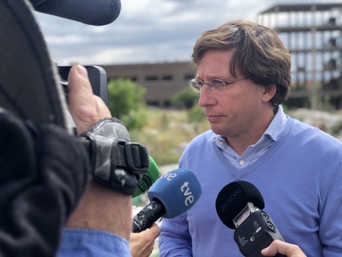 El portavoz del PP en el Ayuntamiento de Madrid, José Luis Martínez Almeida