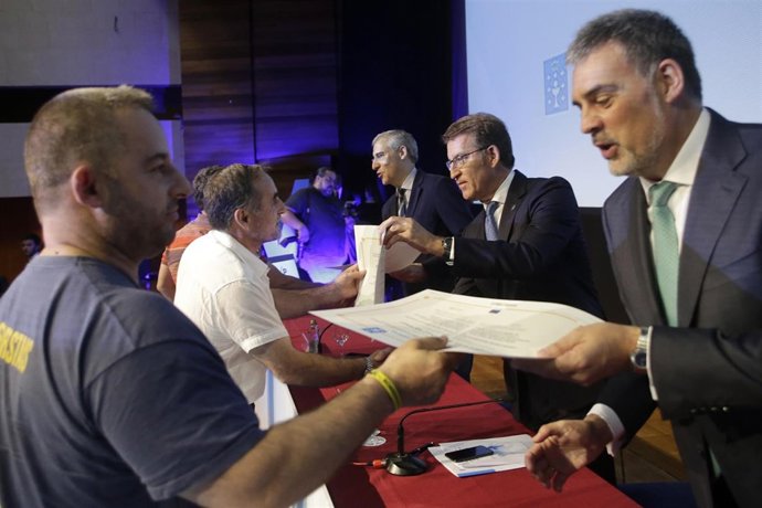 Entrega de diplomas que homologan las capacidades laborales