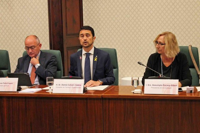 El conseller de Territorio y Sostenibilidad, Damià Calvet