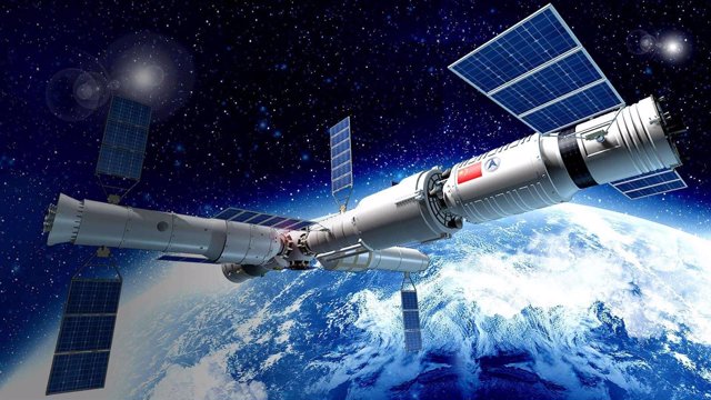 Recreación futura espacial china