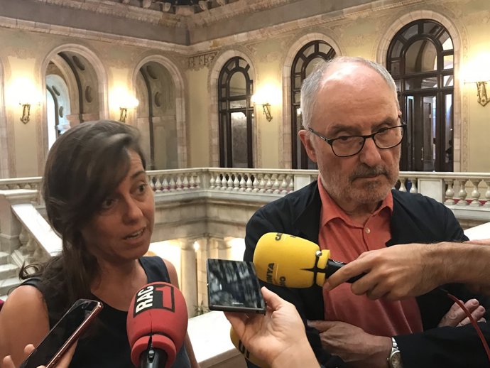 M.J.Larios i el Síndic R.Ribó