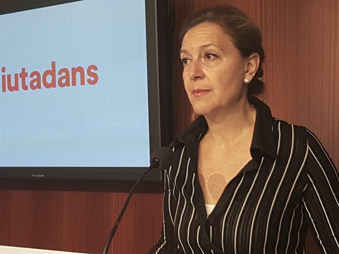 La líder de Cs en Barcelona Carina Mejías