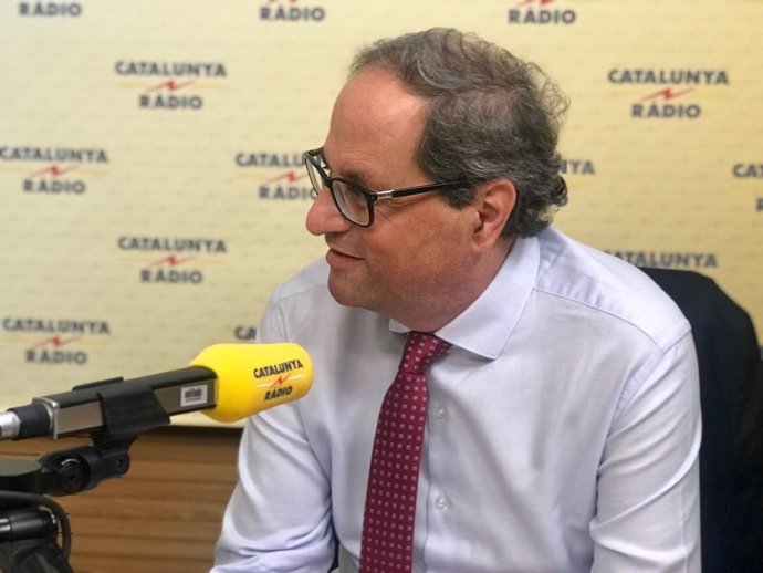 Quim Torra en Catalunya Ràdio