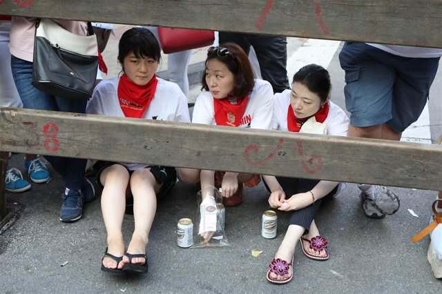 Cruz Roja y DYA atienden a 35 personas tras el encierro de Fuente
