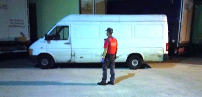 Imagen de la furgoneta.