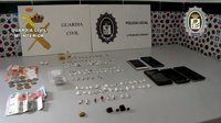 Ocho detenidos tras desarticular varios puntos de venta de cocaína y heroína en Villalba y La Palma (Huelva)
