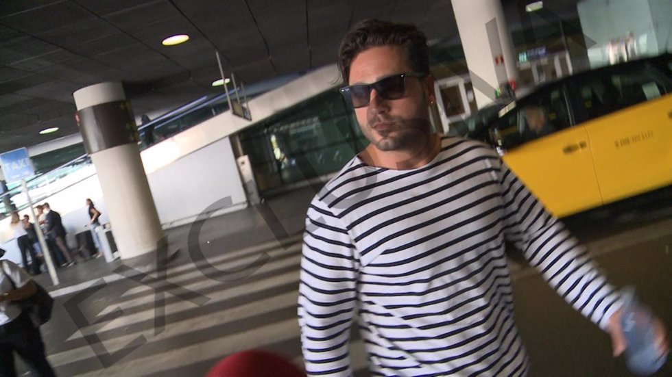 David Bustamante llega a Barcelona