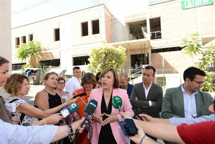 Visita a las obras del centro de Salud de Bola de Oro