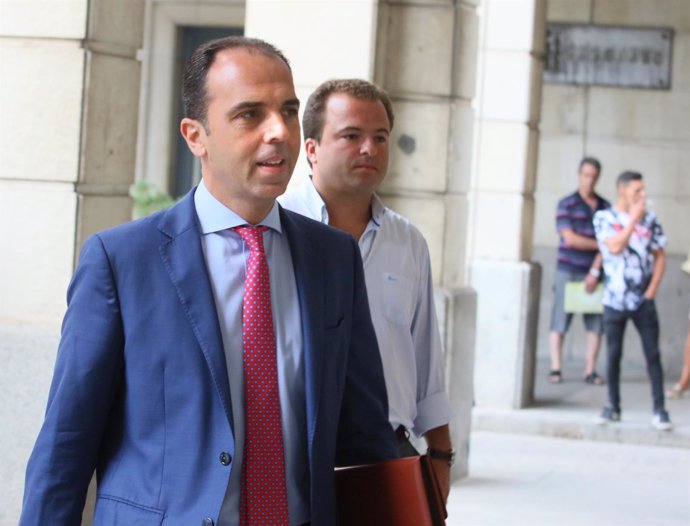 Javier Millán, portavoz municipal de Cs en Sevilla, llega al juicio de los ER