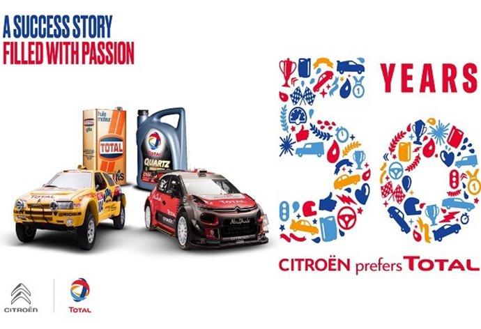 50 Años De Colaboración De Citroën Y Total Lubricantes