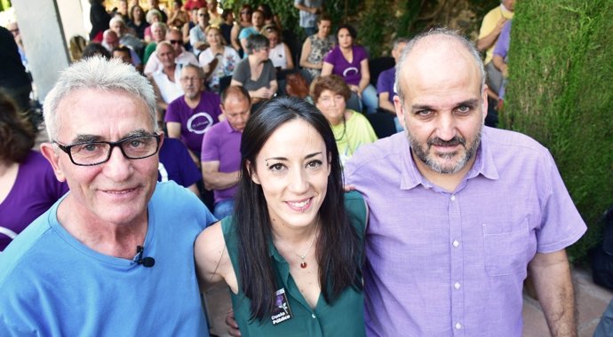 Acto de apertura de campaña de Isabel Franco en primarias de Podemos Andalucía