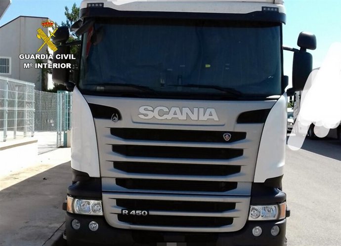 Camión de caso apropiación indebida y estafa