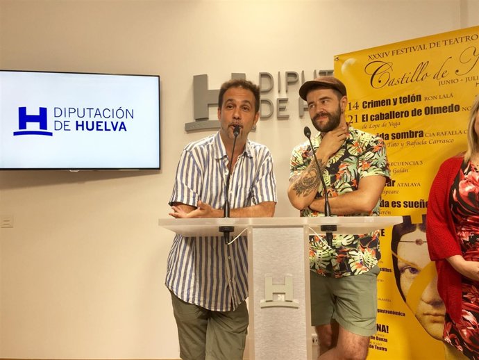 La compañía Ron Lalá lleva 'Crimen y telón' este sábado a Niebla.