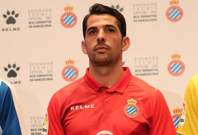 El jugador del RCD Espanyol Víctor Sánchez