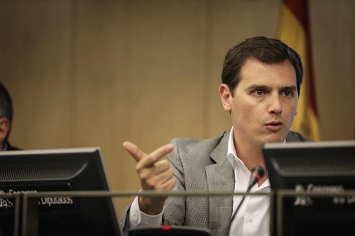 El president de Ciudadanos, Albert Rivera