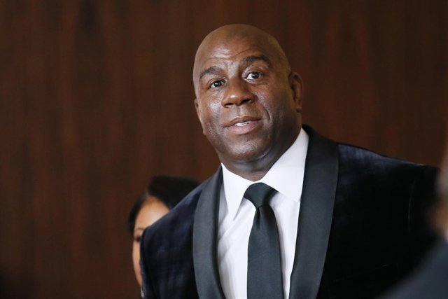 Magic Johnson, ex jugador de baloncesto