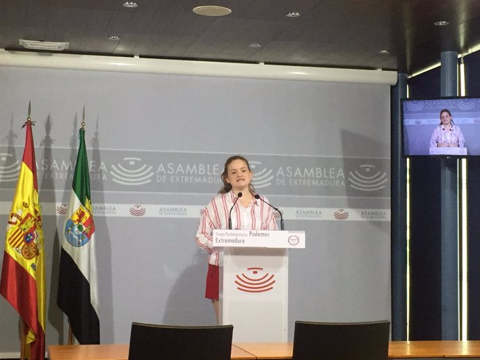 Diputada de Podemos, Jara Romero