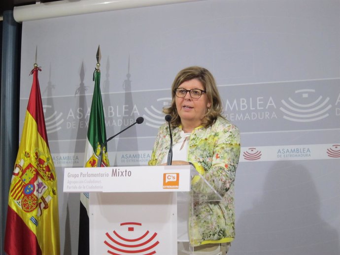 La diputada de Cs María Victoria Domínguez 
