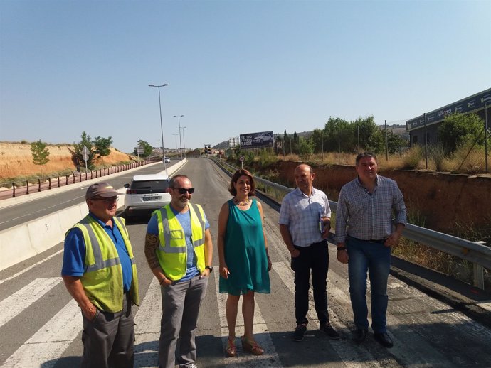 Comienzan las obras de refuerzo del firme de la Vía Perimetral de Teruel