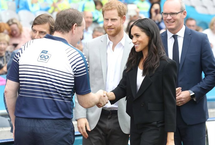 Los Duques de Sussex visitan Irlanda