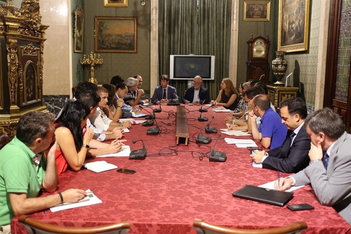 Reunión para la campaña