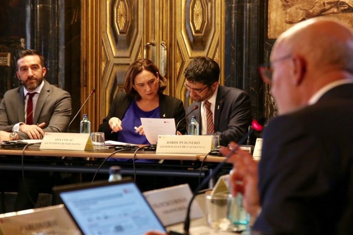 La alcaldesa de Barcelona, Ada Colau