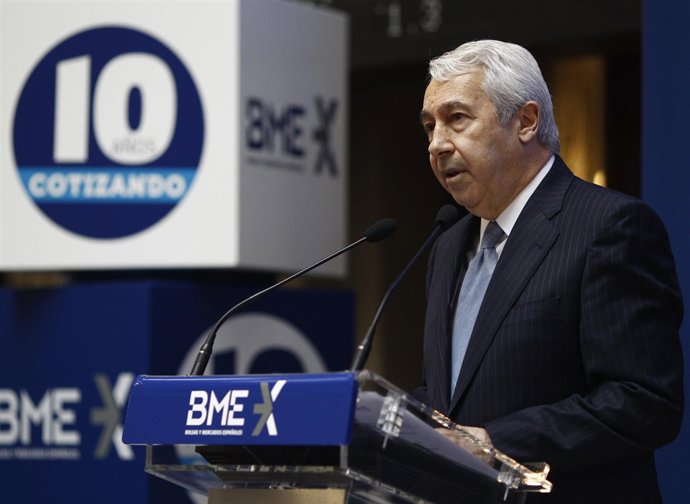 El presidente de BME, Antonio Zoido