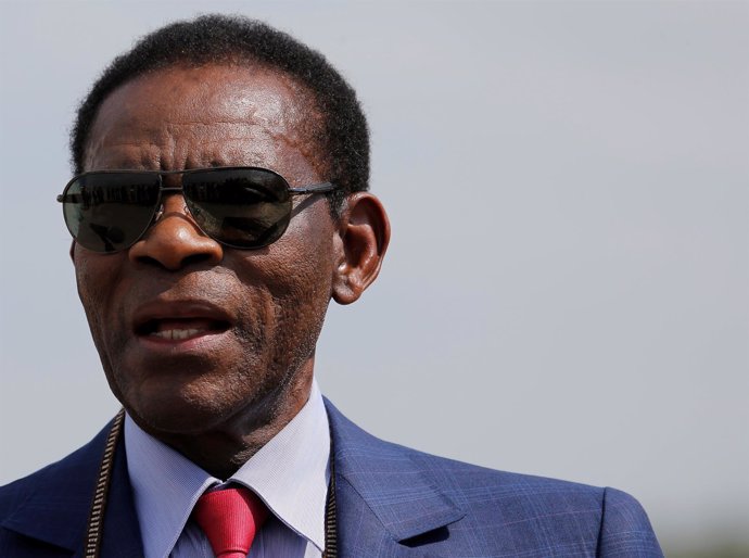 Teodoro Obiang, presidente y jefe de Estado de la República de Guinea Ecuatorial