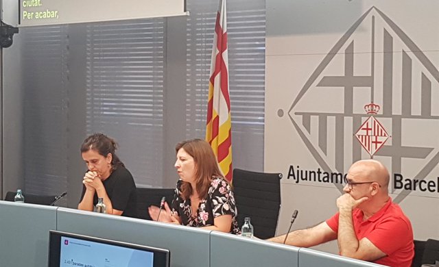 Gemma Tarafa, Laia Ortiz y Ramon Lamiel