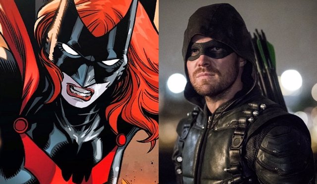 Batwoman y Stephen Amell en Arrow