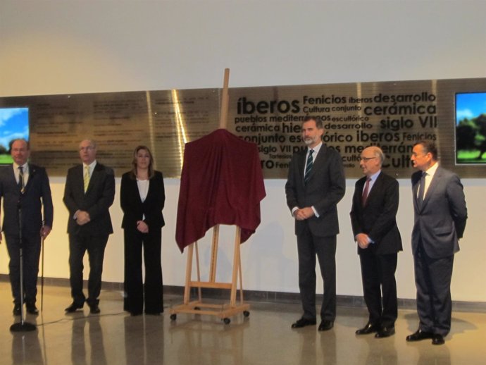 Felipe VI en la inauguración del Museo Íbero                             