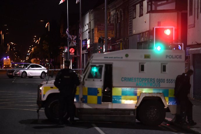 Cordón policial en Belfast por una falsa amenaza de bomba