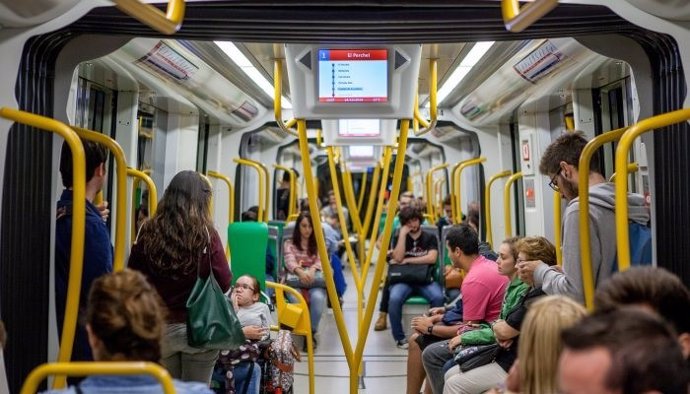 Metro de Málaga, pasajeros 